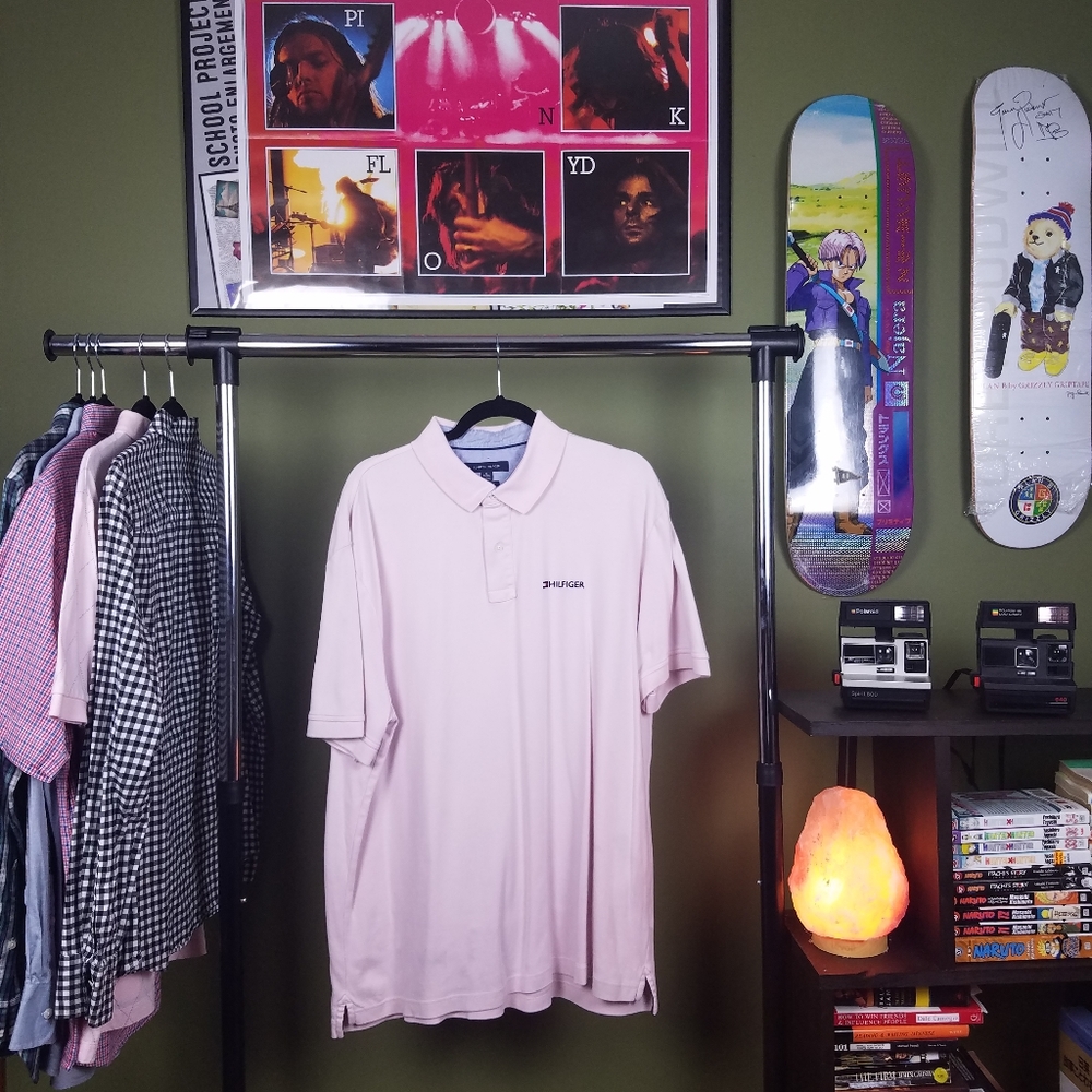 Men's Tommy Hilfiger Button Up Polo Shirt